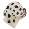 Handcrafted Hand Painted Dalmatian Dog Head Magnet for Personalizing Home Office School Classroom Refrigerator Whiteboard Locker - Made in USA - SKU DP068MAG view 1