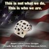 Handcrafted Hand Painted Dalmatian Dog Head Magnet for Personalizing Home Office School Classroom Refrigerator Whiteboard Locker - Made in USA - SKU DP068MAG view 4