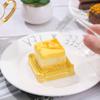 Hemoton Cake Carrier 150pcs Square Mooncake Boxes Clear Moon Cake Trays Mini Single Box Square Cookies Muffins Dome Box for Wedding Birthday Party 50g Container view 3