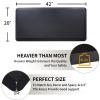 20 x 42 Inch Extra Support Anti Fatigue Comfort Kitchen Mat, Waterproof Long Kitchen Runner, Non-Slip Standing Desk Mat, Commercial Pads for Offices, Home, Garages (Bordeaux Black, 20'' x 42'') view 2