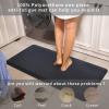 20 x 42 Inch Extra Support Anti Fatigue Comfort Kitchen Mat, Waterproof Long Kitchen Runner, Non-Slip Standing Desk Mat, Commercial Pads for Offices, Home, Garages (Bordeaux Black, 20'' x 42'') view 4