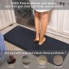 24 x 60 Inch Extra Support Anti Fatigue Comfort Kitchen Mat, Waterproof Long Kitchen Runner, Non-Slip Standing Desk Mat, Commercial Pads for Offices, Home, Garages (Bordeaux Black, 24'' x 60'') view 4