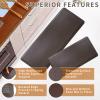 20x 42 Inch Extra Support Anti Fatigue Comfort Kitchen Mat, Waterproof Long Kitchen Runner, Non-Slip Standing Desk Mat, Commercial Pads for Offices, Home, Garages (Bordeaux Coffee, 20'' x 42'') view 3