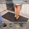 20x 42 Inch Extra Support Anti Fatigue Comfort Kitchen Mat, Waterproof Long Kitchen Runner, Non-Slip Standing Desk Mat, Commercial Pads for Offices, Home, Garages (Bordeaux Coffee, 20'' x 42'') view 4