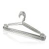 20pcs 32/42CM Metal Clothes Hanger with Groove/Anti-Rust Stainless Steel Hanger (20 Pieces/Lot) (42cm) view 1