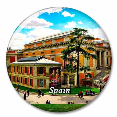 Spain Prado National Museum Madrid Fridge Magnet Decorative Magnet Tourist City Travel Souvenir Collection Gift Strong Refrigerator Sticker