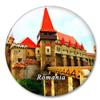 Romania Castle Hunedoara Fridge Magnet Decorative Magnet Tourist City Travel Souvenir Collection Gift Strong Refrigerator Sticker view 1