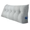 Backrest for Sitting in Bed Extra Large 35x8x20in, Wedge Pillow for Bed Sleeping, Bed Backrest Pillow Headboard, Seat Cushion Pads for Patio, for Headboard Day Bed Bunk Bed view 1
