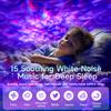 One Fire Galaxy Projector, Vibrant Galaxy Light Projector, White Noise & Bluetooth Room Lights for Bedroom,Remote Timer Kids Night Light,Cute Room Decor for Teen Girl Valentine's Day Gifts view 3
