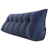 Bed Backrest Pillow Headboard 31x8x20in, Wedge Pillow for Bed Sleeping, Backrest for Sitting in Bed Extra Large, Triangular Reading Pillow Large, Corduroy with Zipper, for Bed Sofa Couch view 1