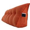 Bed Backrest Pillow Headboard 18x8x20in, Wedge Pillow for Bed Sleeping, Backrest for Sitting in Bed Extra Large, Triangular Reading Pillow Large, Corduroy with Zipper, for Bed Sofa Couch view 1