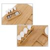 Charcuterie Board Set,Bamboo Cheese Board With Cutlery Set, Cheese Tray, Wooden Cheese Board Set, Cheese Cutting Board 13 Piece Set view 4