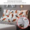 Aldult Bed Pillows for Sitting Up in Bed Reading Pillow King Size Thicken Triangular Wedge Lumbar Pillow for Kid Bedroom Playroom Headboard Decorative Bolster Pillows,D,180x30x60cm view 3