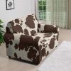 AFPANQZ Brown Cow Print Furniture Protector Cover for Home Office Hotel Decortion Protector Covers for Sofa Long Chair Soft Sofa Slip Covers Seater Brown view 3