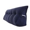 Bed Backrest Pillow Headboard 31x8x20in, Wedge Pillow for Bed Sleeping, Backrest for Sitting in Bed Extra Large, Triangular Reading Pillow Large, Corduroy with Zipper, for Bed Sofa Couch view 1