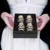 Small Urns for Human Ashes Adult Male or Female | Set of 4 | American Flag Decorative Mini Urns for Veteran or Patriotic with Black Gift Box view 2