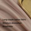 CFYCYHDZHT Deep Pocket Queen Soft Silky Long Staple Cotton Mattress Protector, Bedroom Hotel Solid Color Egyptian Cotton Mattress Topper in Guest Room Pink 180200cm view 4