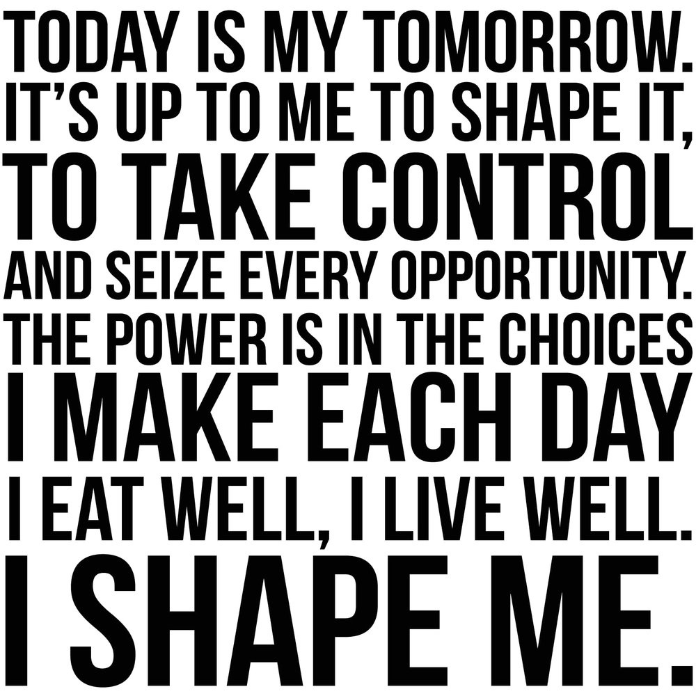Today is My Tomorrow Vinyl Quote - Motivational Fitness Room Sticker - Inspirational Gym Wall Art - Workout Room Removable Vinyl Saying - Home Exercise Decor