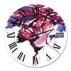 DesignQ Modern Wall Clock 'Handsome African Man Fashion Portrait of Young Guy' People Large Wall Clock for Bedroom Decor view 2