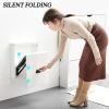 Folding Stools Wall-Mounted Invisible Shoe-Changing Stool, Space-Saving Folding Drop-Leaf Wall Stool with Armrests, for Balconies/Porch Folding view 4