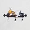Cute Chef with Cake Kitchen Wall Decor Wall Hooks Hanger Hanging Decor, Kitchen Tools Holder Storage Organizer for Utensils, Oven Mitts, Coat, Apron, Pan, Pots & Hand Towels view 3