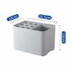 GAXQFEI Umbrella Stand Household Entrance Door Umbrella Storage Rack Commercial Office Umbrella Drain Storage Rack,Grey,26.5 * 18 * 18Cm view 2