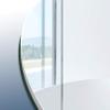 URINGO Oval Mirrors &Frameless Bathroom Mirror, Entryway Mirror - 60 x 70cm Decorative Hanging Mirror, Best for Vanity Washrooms Bathroom and Living Rooms view 2