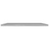Bookshelf Boards 4 pcs,No hardware for installation,Floating Shelf Wall Mounted Replacement,Wall Shelf Display Wall Storage Shelf,Partition,Replace plank,Concrete Gray 15.7"x15.7"x0.6" Chipboard view 4