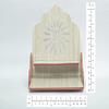 HomeLoft Basics Wooden Temple | Mandir Pooja Ghar | Home Decor Handcrafted Plywood Mandir Art Painted Temple Indian Hindu Puja Decorative Temple Wall Hanging Bhagwan Mandir Diwali, Navratri By SEASOL. view 2