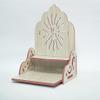 HomeLoft Basics Wooden Temple | Mandir Pooja Ghar | Home Decor Handcrafted Plywood Mandir Art Painted Temple Indian Hindu Puja Decorative Temple Wall Hanging Bhagwan Mandir Diwali, Navratri By SEASOL. view 4