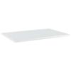 Bookshelf Boards 8 pcs,No hardware for installation,Floating Shelf Wall Mounted Replacement,Wall Shelf Display Wall Storage Shelf,Partition,Replace plank,High Gloss White 23.6"x15.7"x0.6" Chipboard view 3