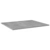 Bookshelf Boards 4 pcs,No hardware for installation,Floating Shelf Wall Mounted Replacement,Wall Shelf Display Wall Storage Shelf,Partition,Replace plank,Concrete Gray 23.6"x19.7"x0.6" Chipboard view 2