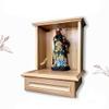 ZCBYBT Solid Wood Buddhist Altar Cabinet and Altar for Dining Table Buddhist Supplies Rack/Meditation Storage Cabinet Can Be Placed on The Table,A view 2