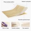Folding Stools Solid Wood Shoe Stool,Wall Mounted Folding Shower Seat, Home Entryway Shoe Changing Stool Bench, for Balconies/Porch Wall Seat(Size:Style 4) view 4