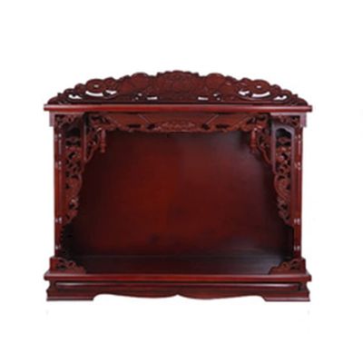 ZCBYBT Solid Wood Buddhist Altar, Household Wall-Mounted Altar, Used to Place Your Spiritual Ornaments for Meditation,20.5inch