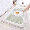 ANNARUGER Green Bathroom Rug, Ultra Soft Microfiber Shaggy Bath Mats, 20''x 32'', Extra Absorbent Bath Rugs, Machine Washable, Non-Slip Bathroom Carpet for Tub and Shower view 1