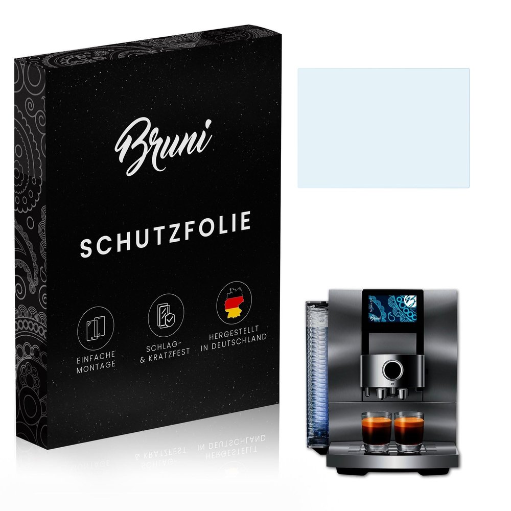Bruni Screen Protector compatible with Jura Z10 Protector Film, crystal clear Protective Film (2X)