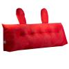 Backrest Pillow for Dorm, Wedge Pillow for Bed, Body Pillow for Reading in Bed, Positioning Back Support Bolster, Ultra Soft Fluffy Cover with Zipper, for Bed Sofa Couch 20x20x8in view 1