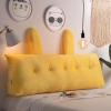 Backrest Pillow for Dorm, Wedge Pillow for Bed, Body Pillow for Reading in Bed, Positioning Back Support Bolster, Ultra Soft Fluffy Cover with Zipper, for Bed Sofa Couch 20x20x8in view 2
