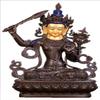 Brass Wisdom Buddha Wenshu Manjushri Bodhisattva Statue (35#) view 1
