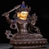 Brass Wisdom Buddha Wenshu Manjushri Bodhisattva Statue (35#) view 3