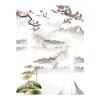 GIBZ Japanese Noren Doorway Curtain Landscape Pattern Cotton Linen Long Door Tapestry for Home Decoration view 1