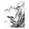 GIBZ Japanese Noren Doorway Curtain Landscape Pattern Cotton Linen Long Door Tapestry for Home Decoration view 1
