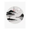 GIBZ Japanese Noren Doorway Curtain Landscape Pattern Cotton Linen Long Door Tapestry for Home Decoration view 1