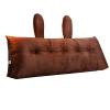 Backrest Pillow for Dorm, Wedge Pillow for Bed, Body Pillow for Reading in Bed, Positioning Back Support Bolster, Ultra Soft Fluffy Cover with Zipper, for Bed Sofa Couch 20x20x8in view 1