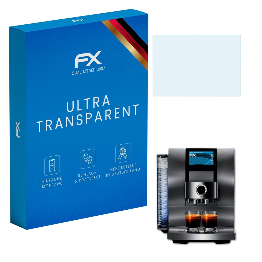 atFoliX Screen Protection Film compatible with Jura Z10 Screen Protector, ultra-clear FX Protective Film (2X)