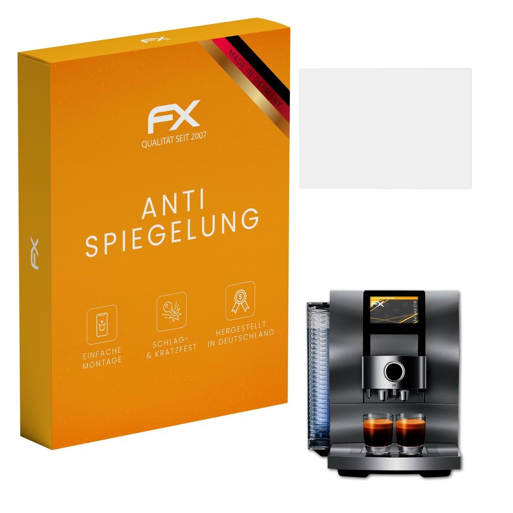 atFoliX Screen Protector compatible with Jura Z10 Screen Protection Film, anti-reflective and shock-absorbing FX Protector Film (2X)