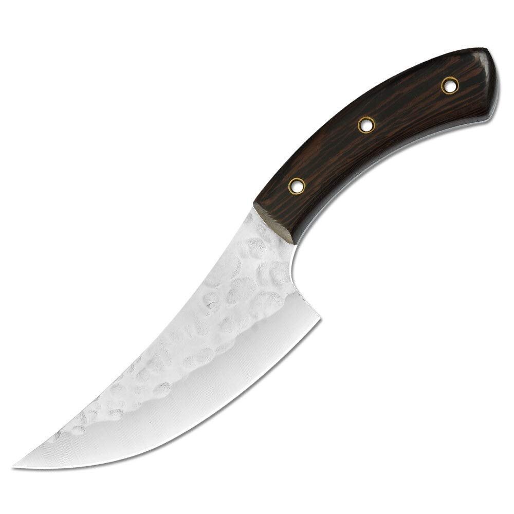 Boning Knife, Boning Knife Fishing Fillet Knife Tool Meat Cleaver Outdoor Cutter Butcher Camping Knife Handmade Stainless Steel Kitchen Knife BY ZZYY (Color : Knife)