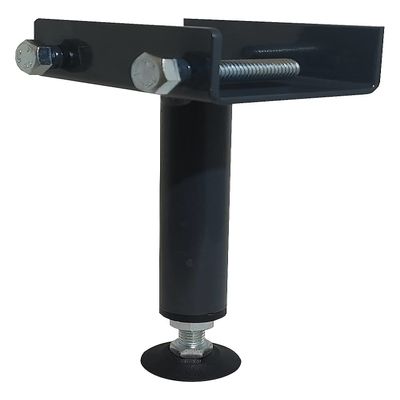 The Bed Slats Company Grey Large Fully Adjustable Universal Centre Rail Support Foot With 64mm Opening