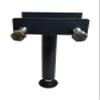 The Bed Slats Company Grey Large Fully Adjustable Universal Centre Rail Support Foot With 64mm Opening view 3
